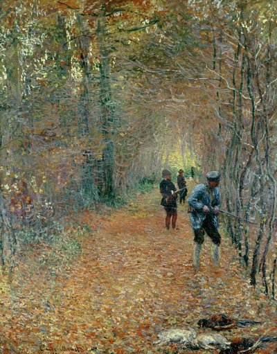La Caccia, 1876 da Claude Monet